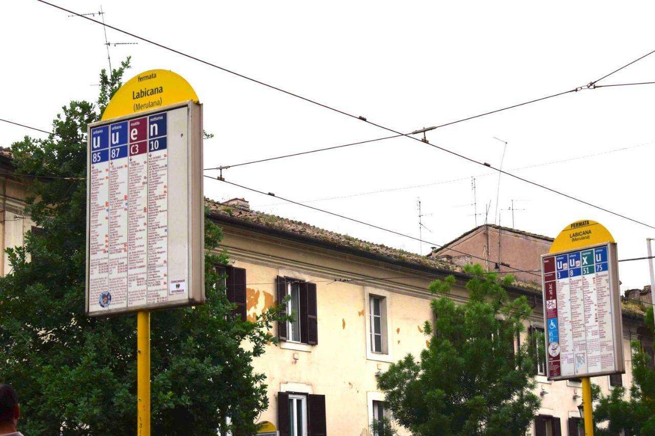 Le Rondini A Roma Villa Buitenkant foto